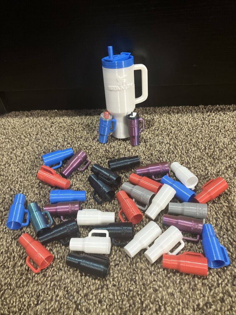 Mini Keychain/Toy Stanley Water Bottle