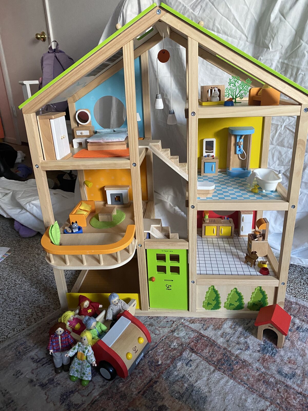 Hape Dollhouse - Like New!