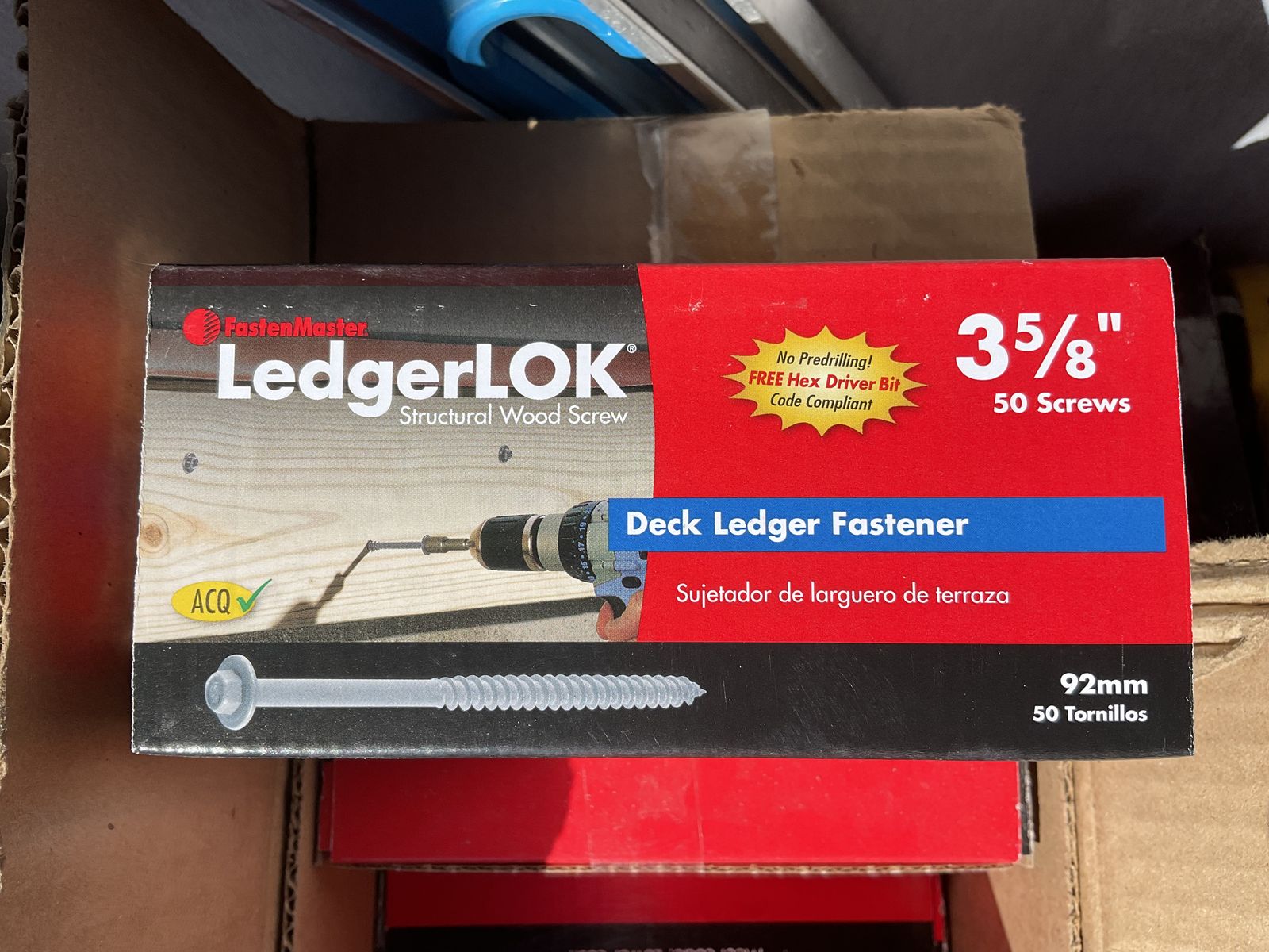 Ledgerlock Wood Screws