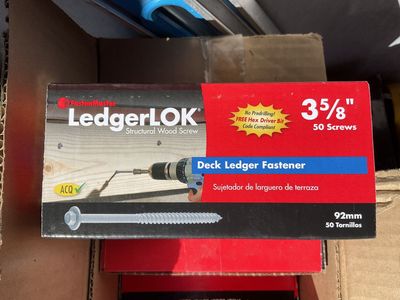 Ledgerlock Wood Screws