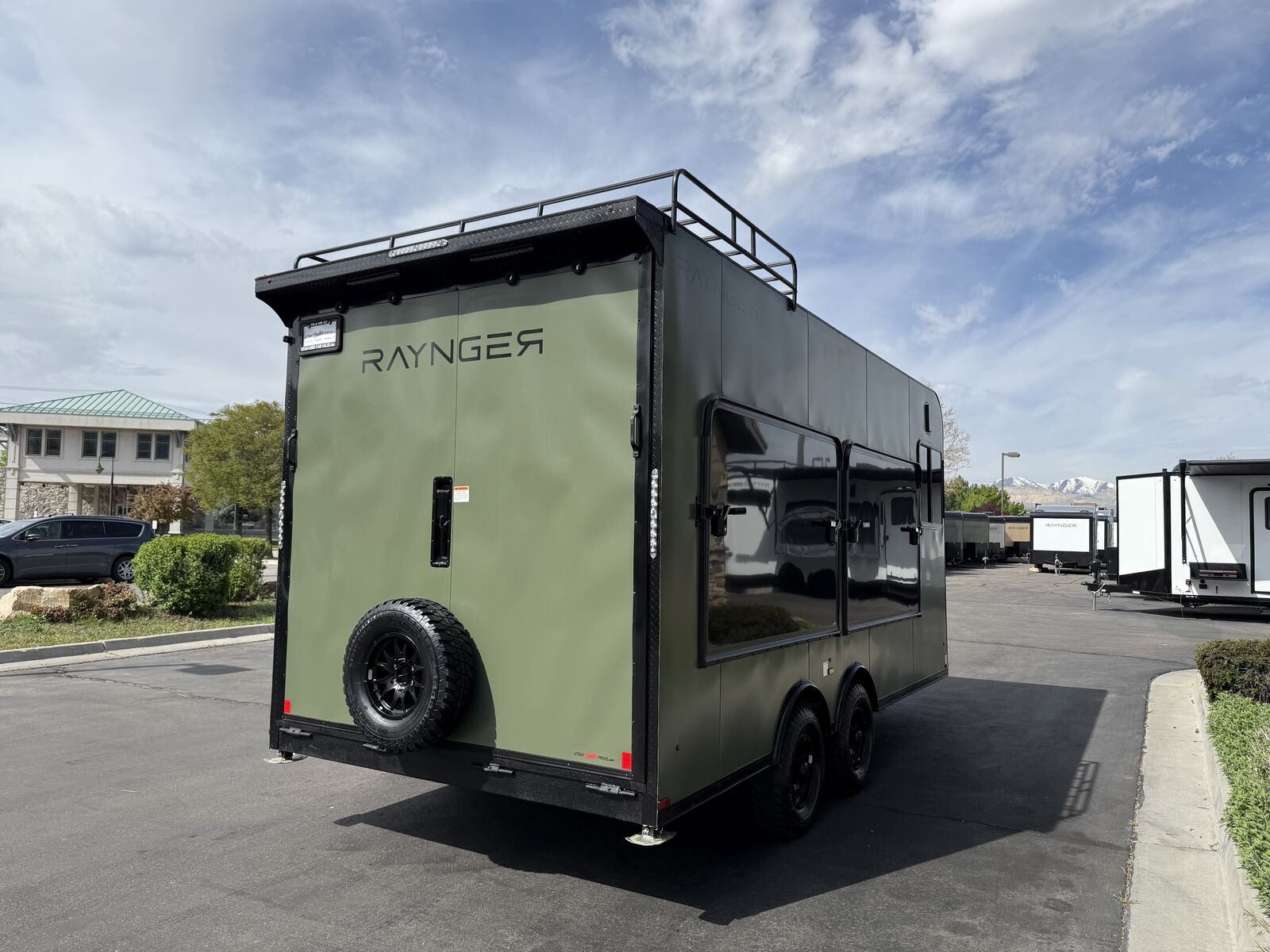 Raynger 8x18 / 8.5x18 Toy Hauler Travel Trailer Bumper Pull Camper R.V. Cargo