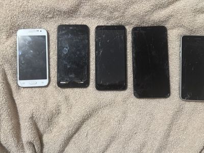 Lot of 5 Phones