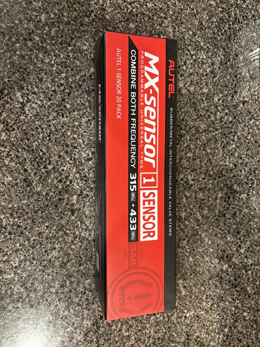Autel MX-Sensor 1 Sensor Programmable Universal TPMS 315MHz + 433MHz - 20 Pack