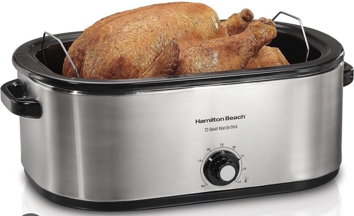 Hamilton Beach 22-Quart Roaster Oven - Stainless Steel