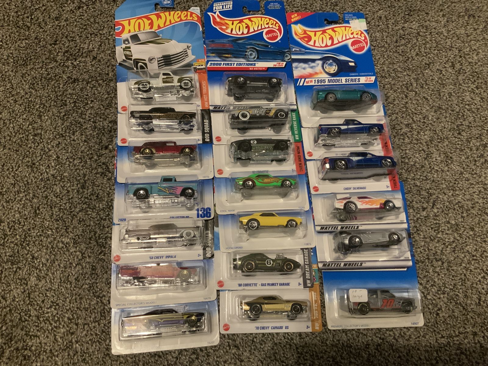 HOT WHEELS CHEVY COLLECTION