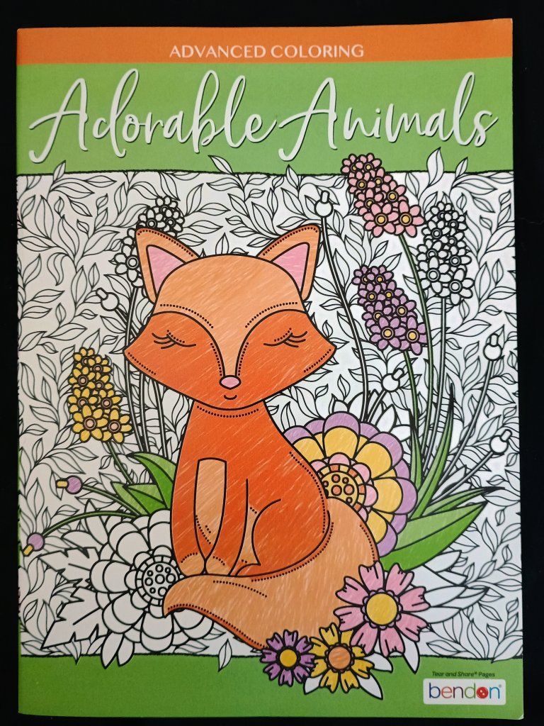 Bendon Adorable Animals Coloring Book