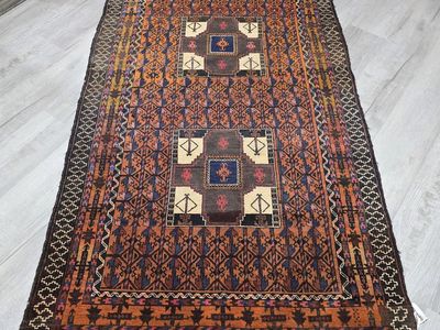 Antique Afgan Turkman wool Rug