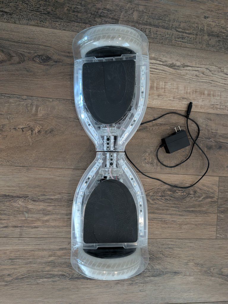 Jetson Pixel Hoverboard - White