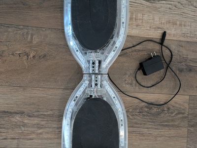 Jetson Pixel Hoverboard - White