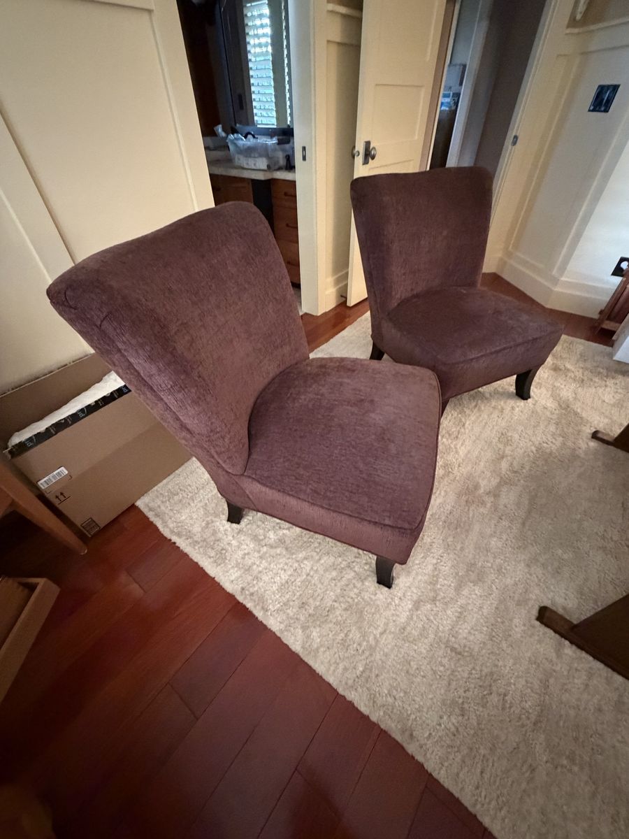 Upholstered Wingback Chairs