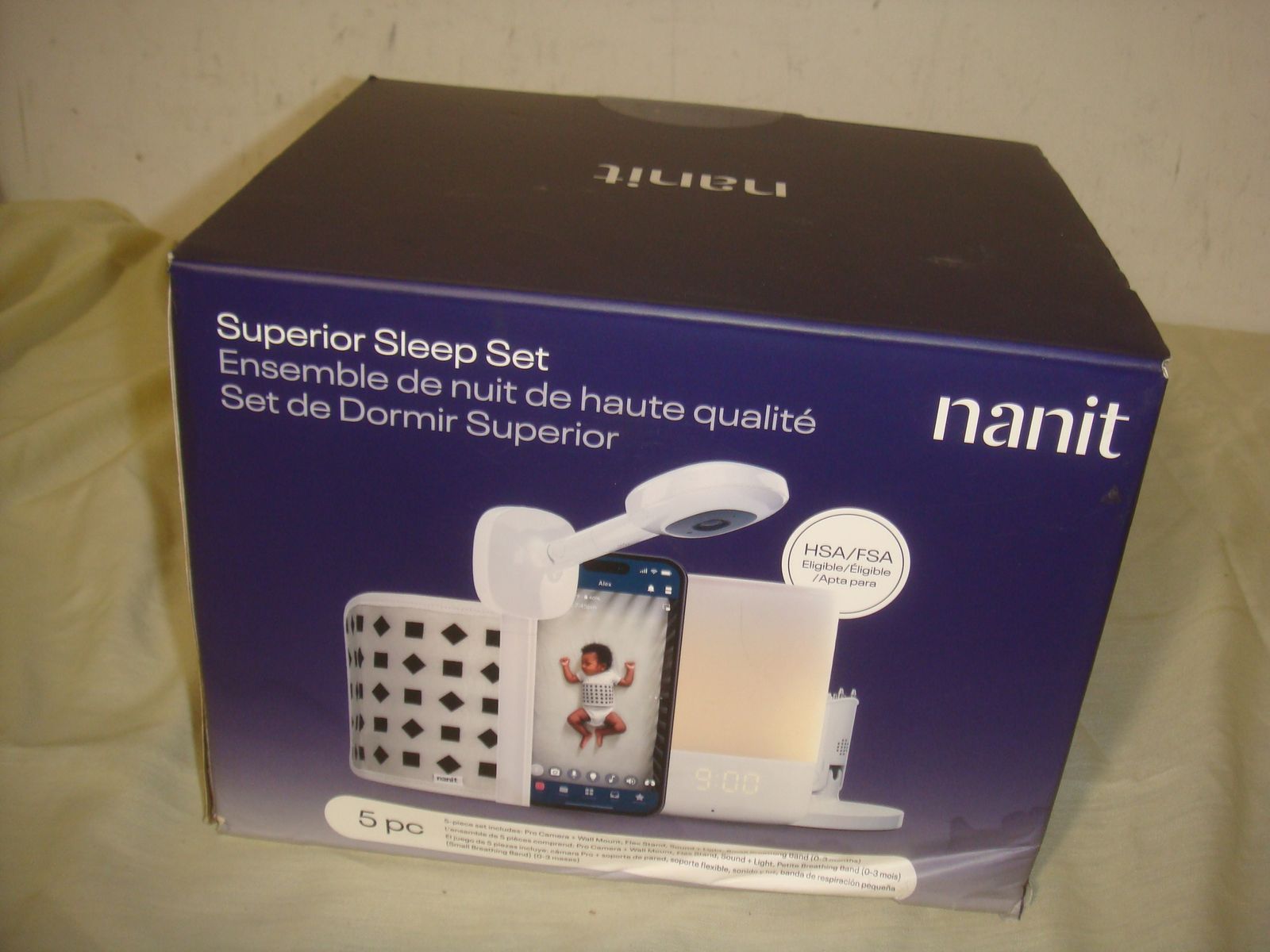 NANIT P312NW SUPERIOR SLEEP SET BABY MONITOR