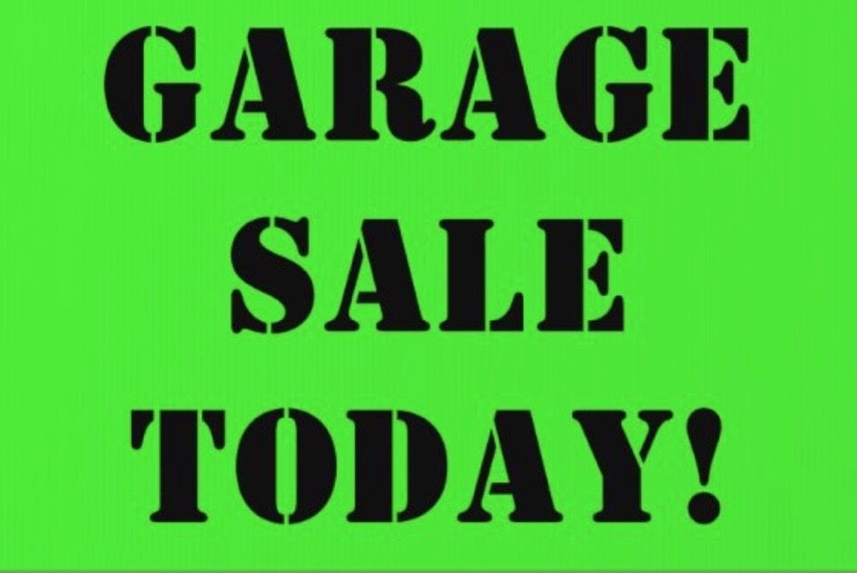 Garage Sale Today August 30