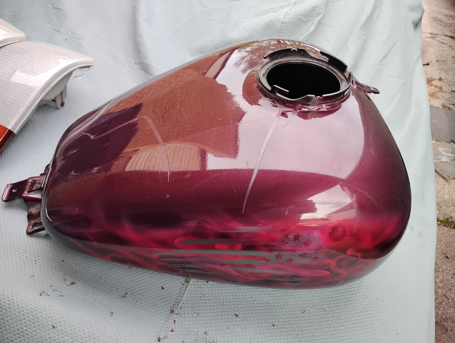 2017 Harley Davidson ultra glide tank