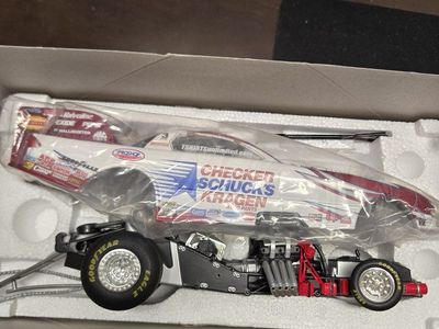 Checker Schuck's Kragen Funny Car Diecast Model 1:24 Scale