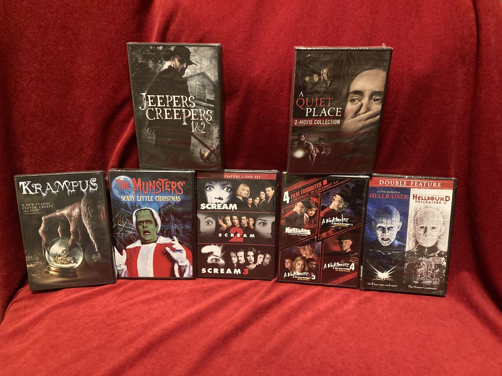 DVD Cult Horror Collection New 10 Dollars Each