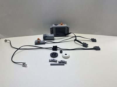 LEGO 8293 POWER FUNCTIONS MOTOR SET 100% COMPLETE