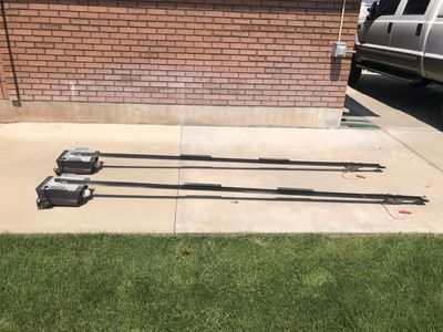2 Craftsman 1/2hp Garage door openers