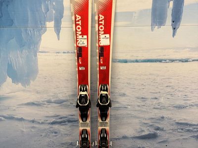 Used Atomic ETL Bend X 156cm Skis w/ Atomic Lithium 10 Bindings