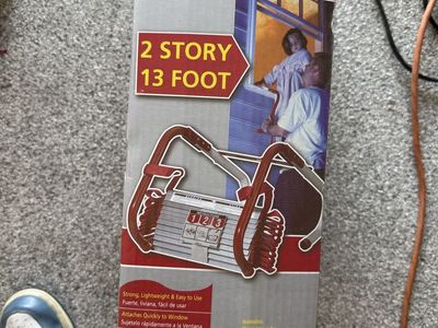 Kidde 2-Story Emergency Fire Escape Ladder - 13 Feet