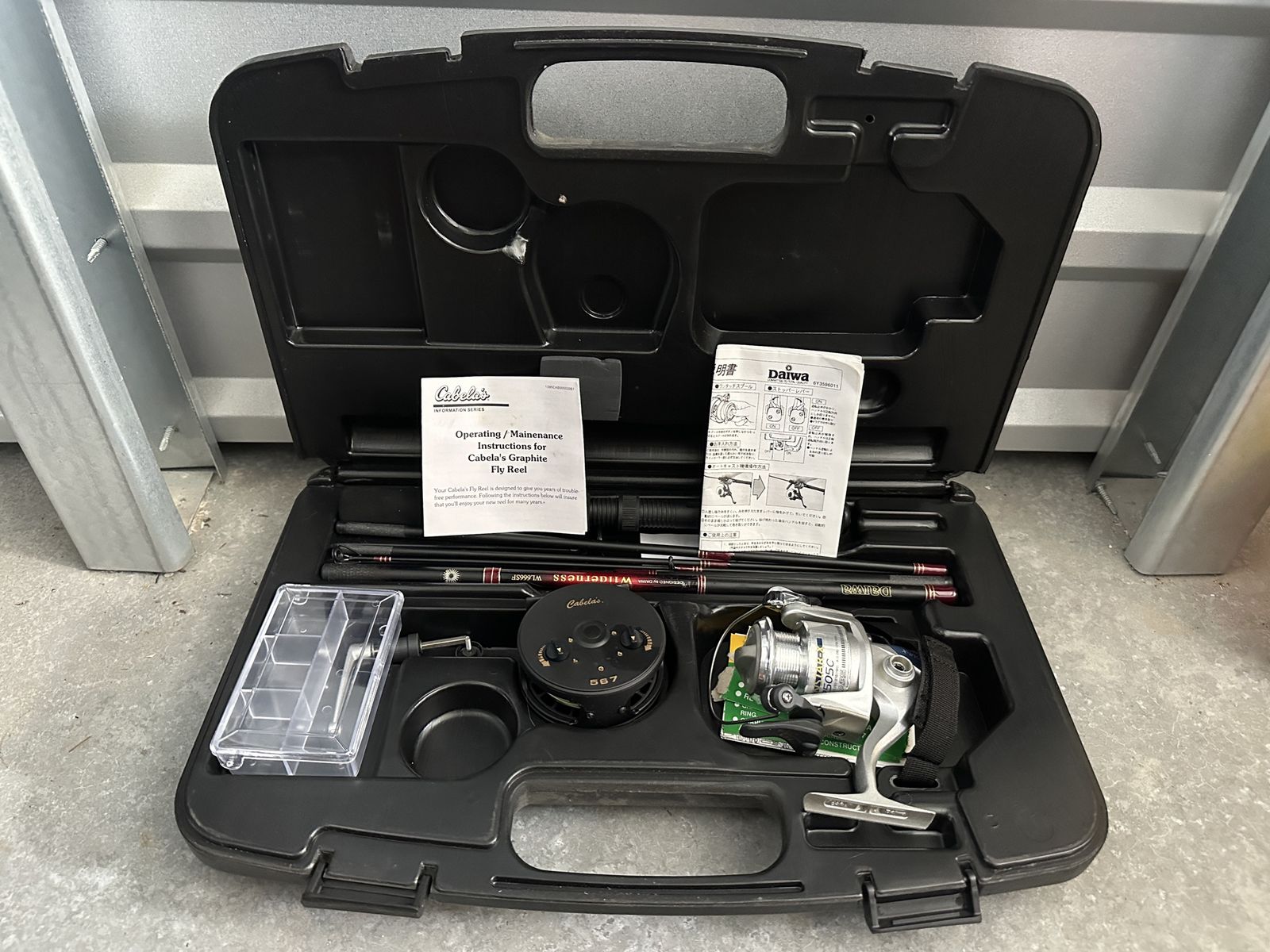 Fly fishing rod bundle