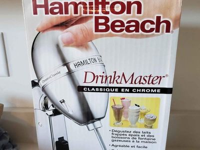 Hamilton Beach drinkmaster 730c. New in box.