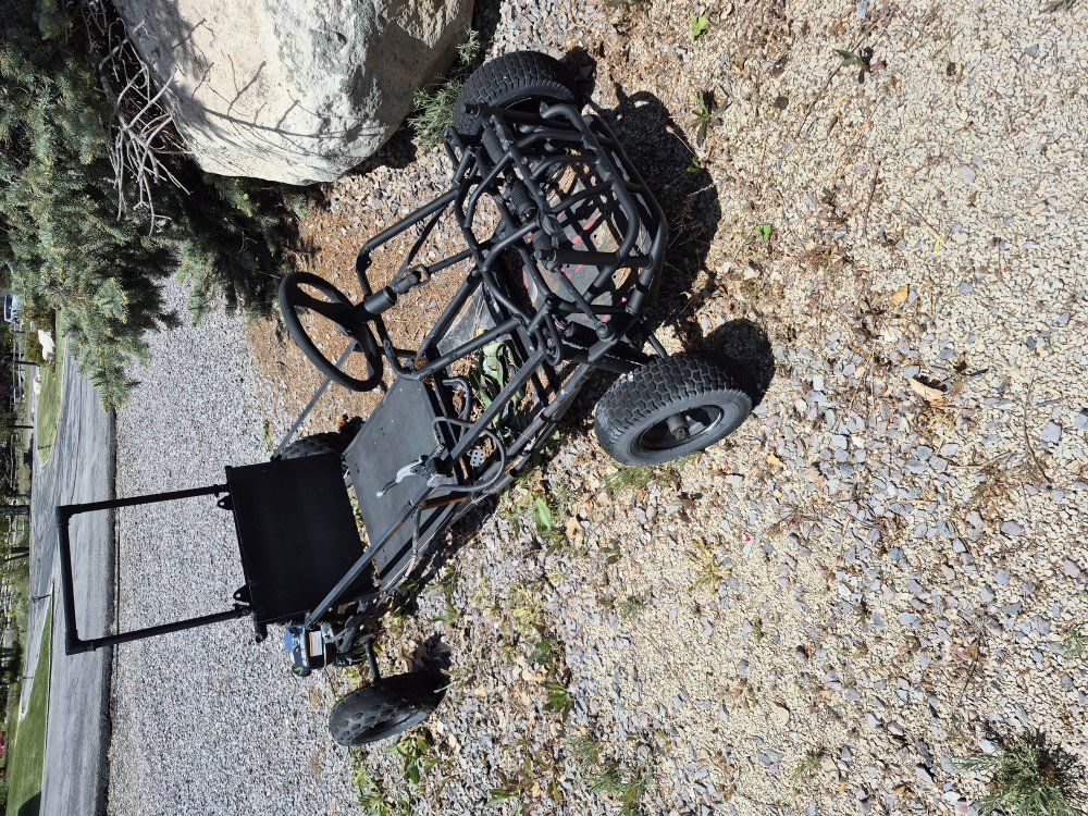 Go cart rolling frame