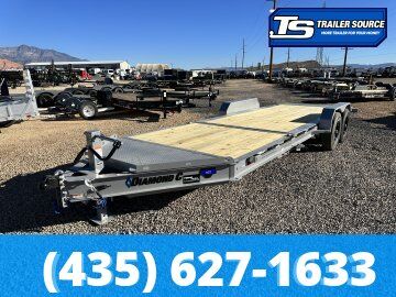 7x22 Diamond C HDT 207 Tilt Trailer - 15.5K GVWR - 14 Ply Tires