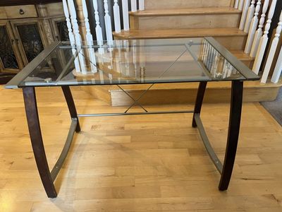Glass-top Desk