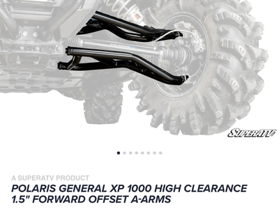 Polaris General XP forward a arm