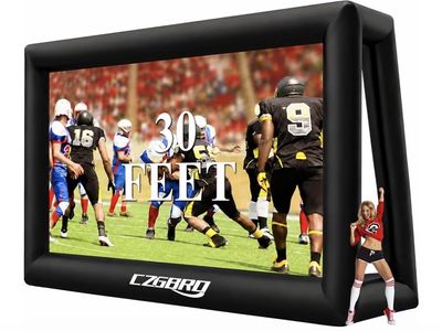 Large inflatable screen rental