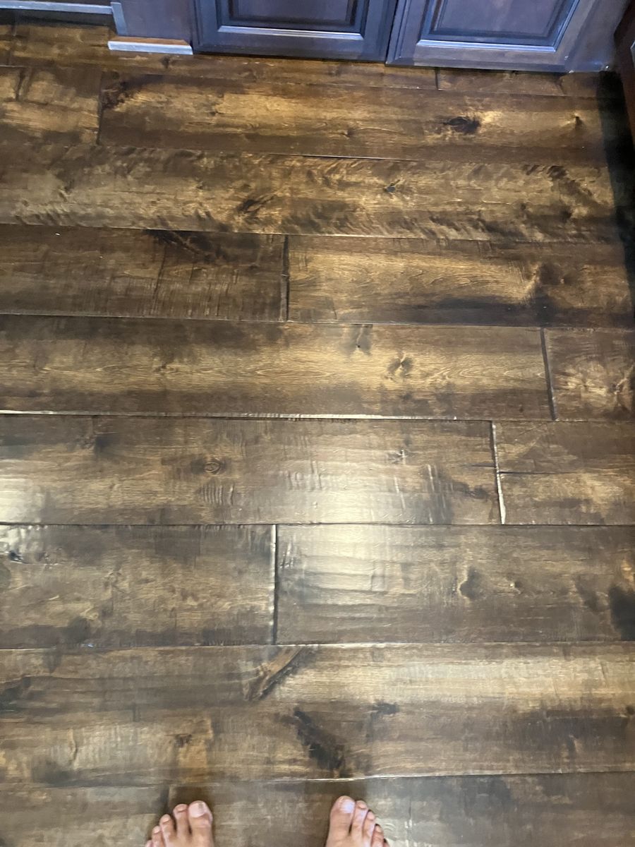 Engineered wood flooring 