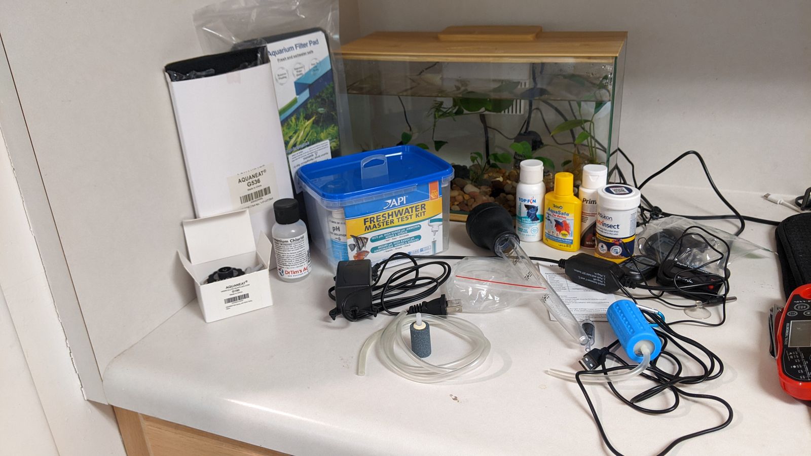 3 gallon fish tank bundle 