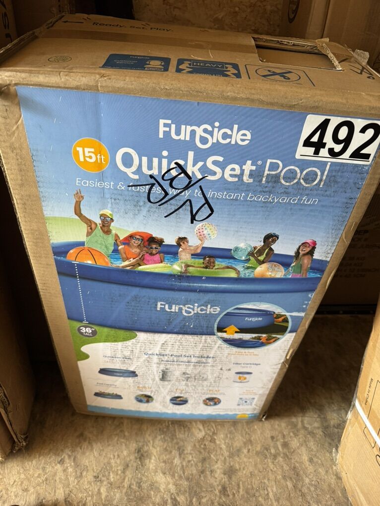Funsicle Quickset 15ft Pool