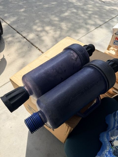 Filters for carpet vacuum lines