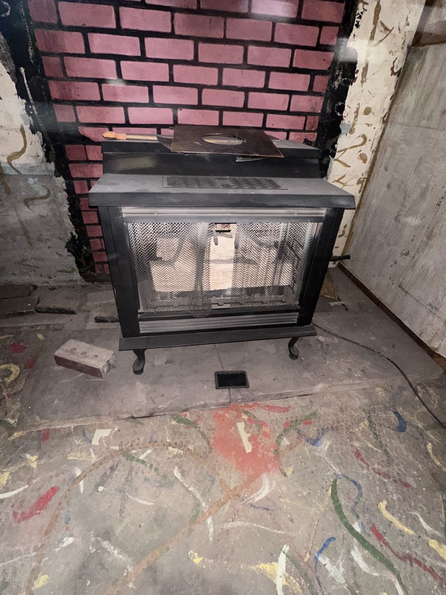 Standalone Gas Fireplace