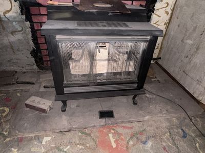Standalone Gas Fireplace