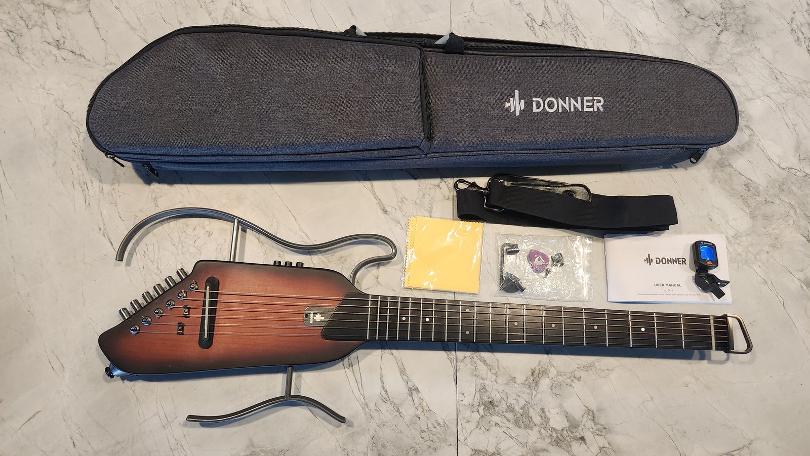 Donner Hush I Travel Guitar