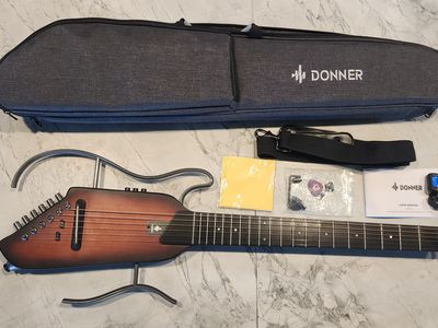 Donner Hush I Travel Guitar