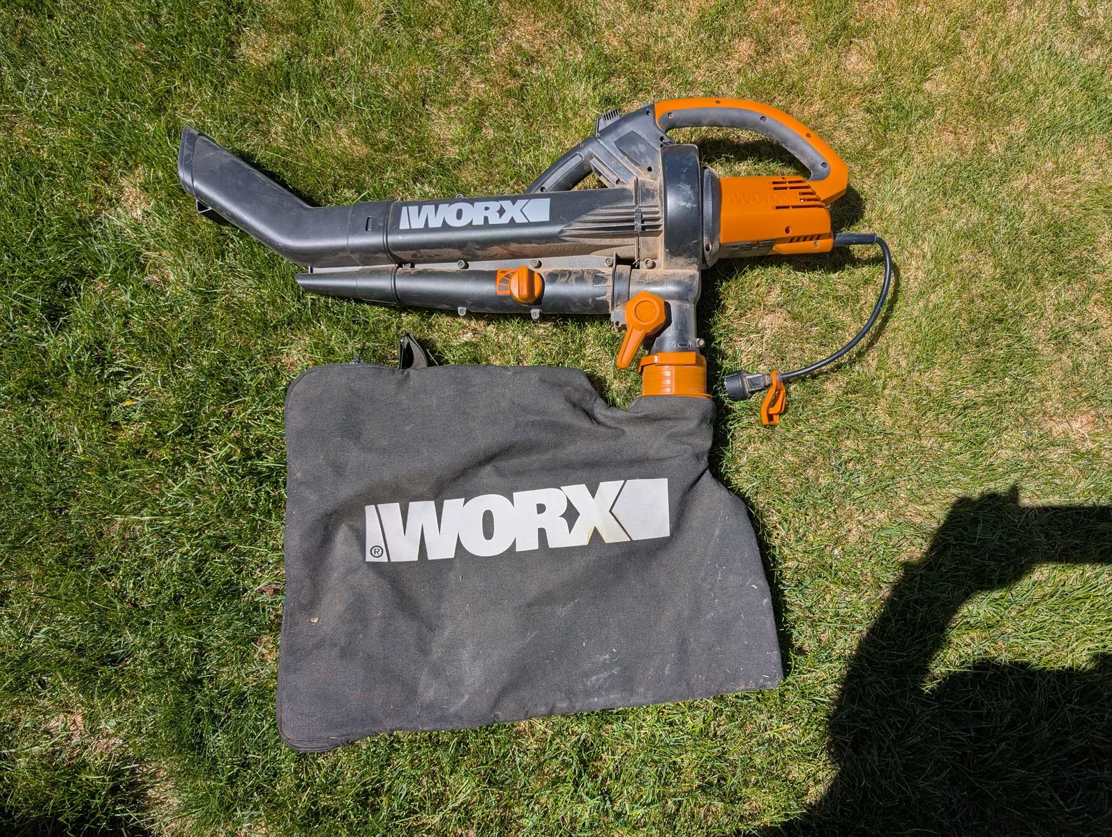 WORKX Leaf Blower/Mulcher Bagger