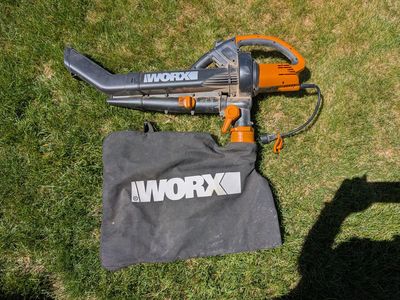 WORKX Leaf Blower/Mulcher Bagger