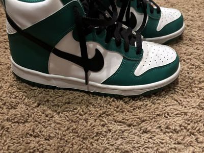 Nike Dunk High, Celtics Size 6