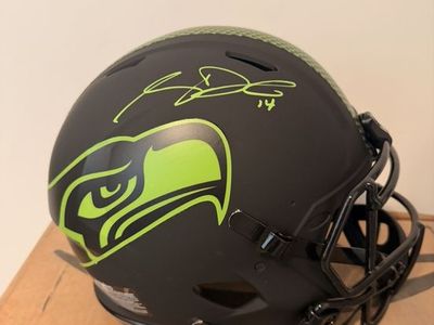 NFL Seattle Seahawks Sam Darnold Signed authentic Football Helmet Autographed Memorabilia