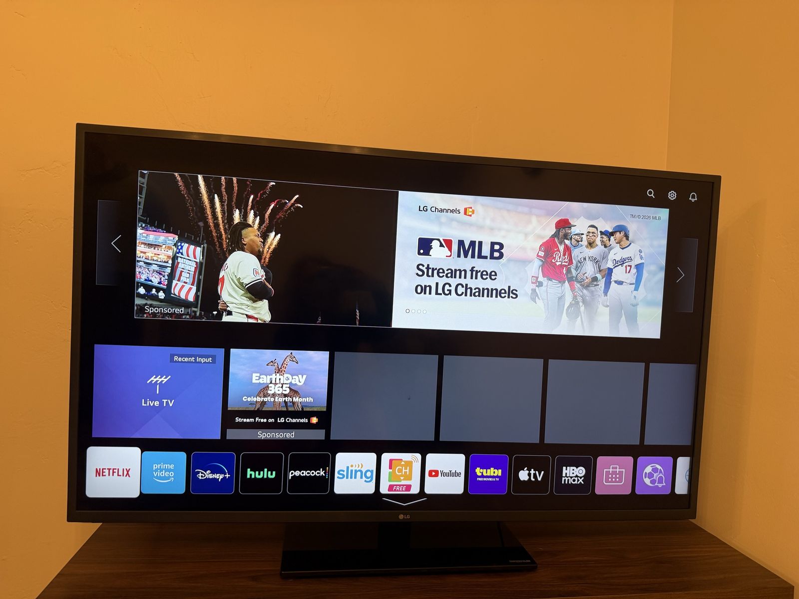 50in LG Smart TV