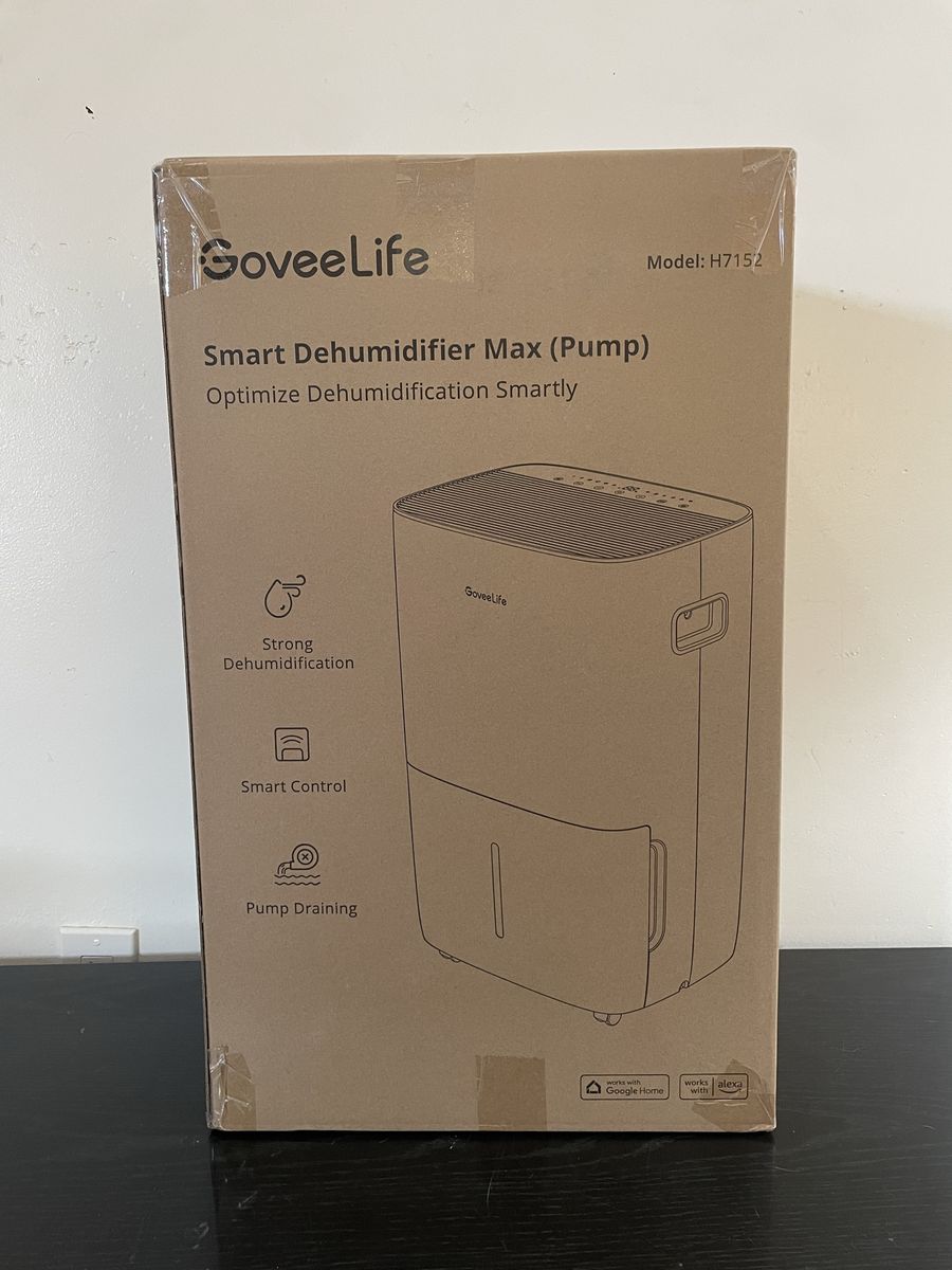 NEW unopened Goveelife Dehumidifier max with pump