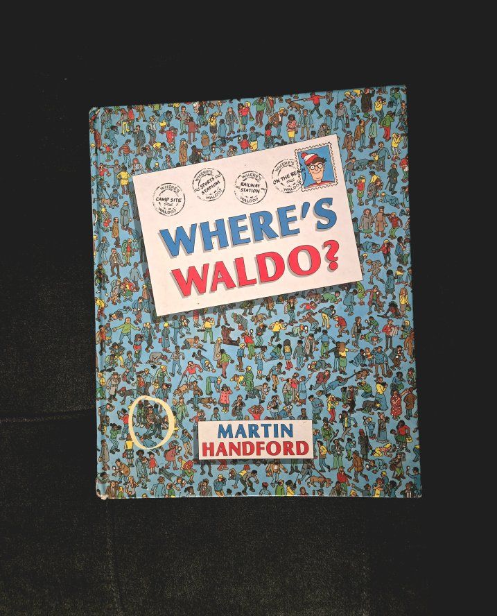 *1st ed.* "Where's Waldo?" by Martin Handford - Classic Children's Picture Book, hrdcvr [1987] - OG 1st book in series