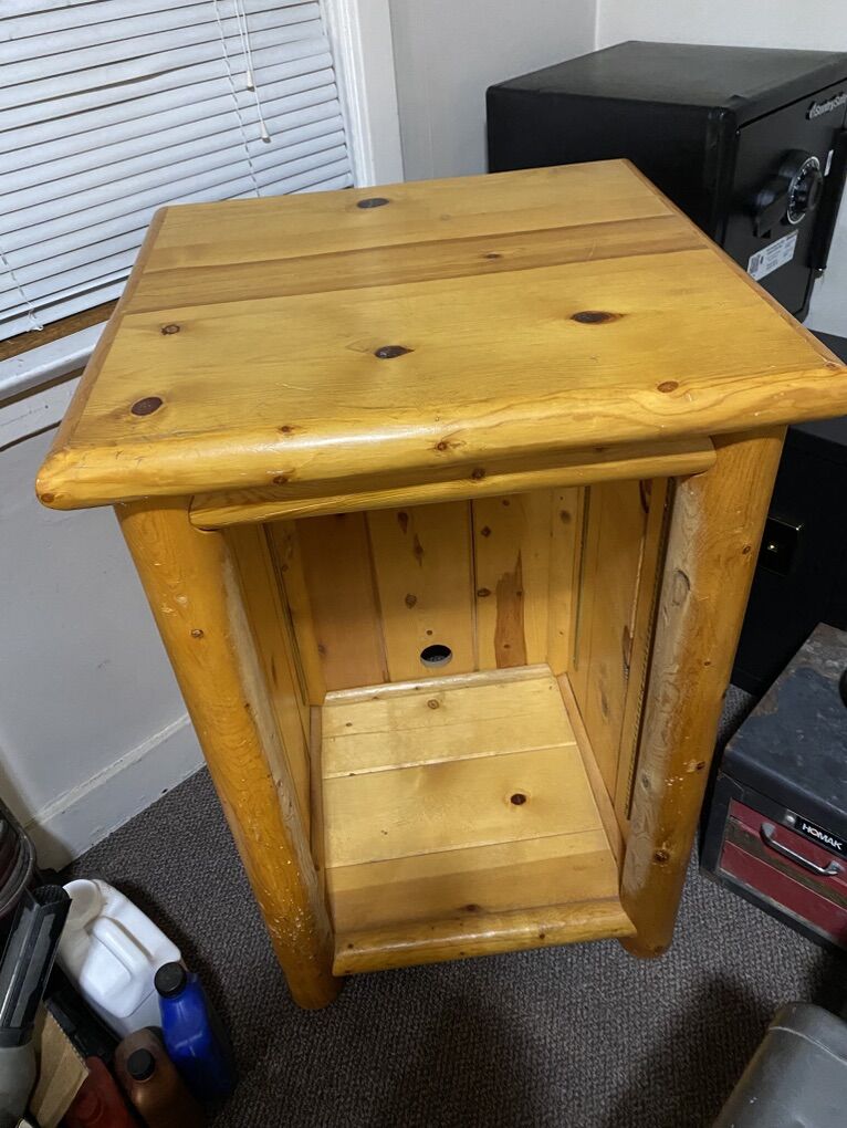 Log Cabinet/shelf
