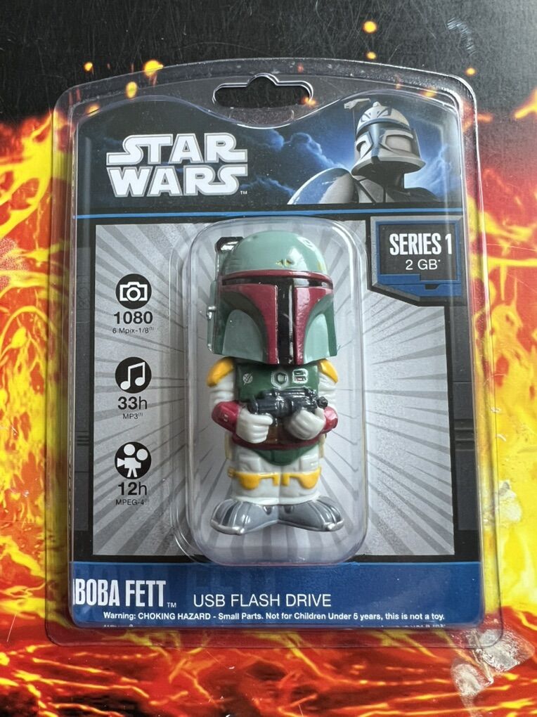 Star Wars Boba Fett USB Flash Drive Series 1 2 GB