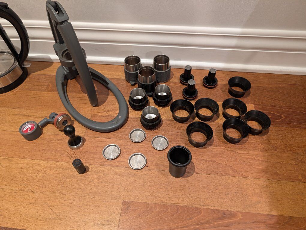 Flair NEO Manual Espresso Press – Full Set w/ Gaug