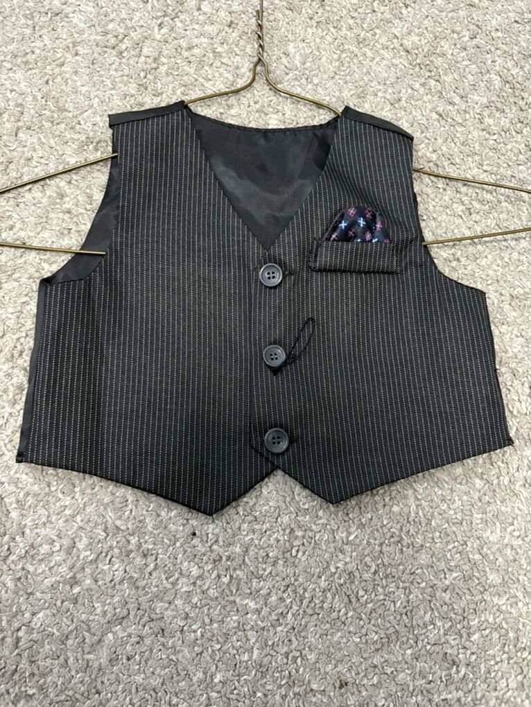 12 Month Boy Suit Vest
