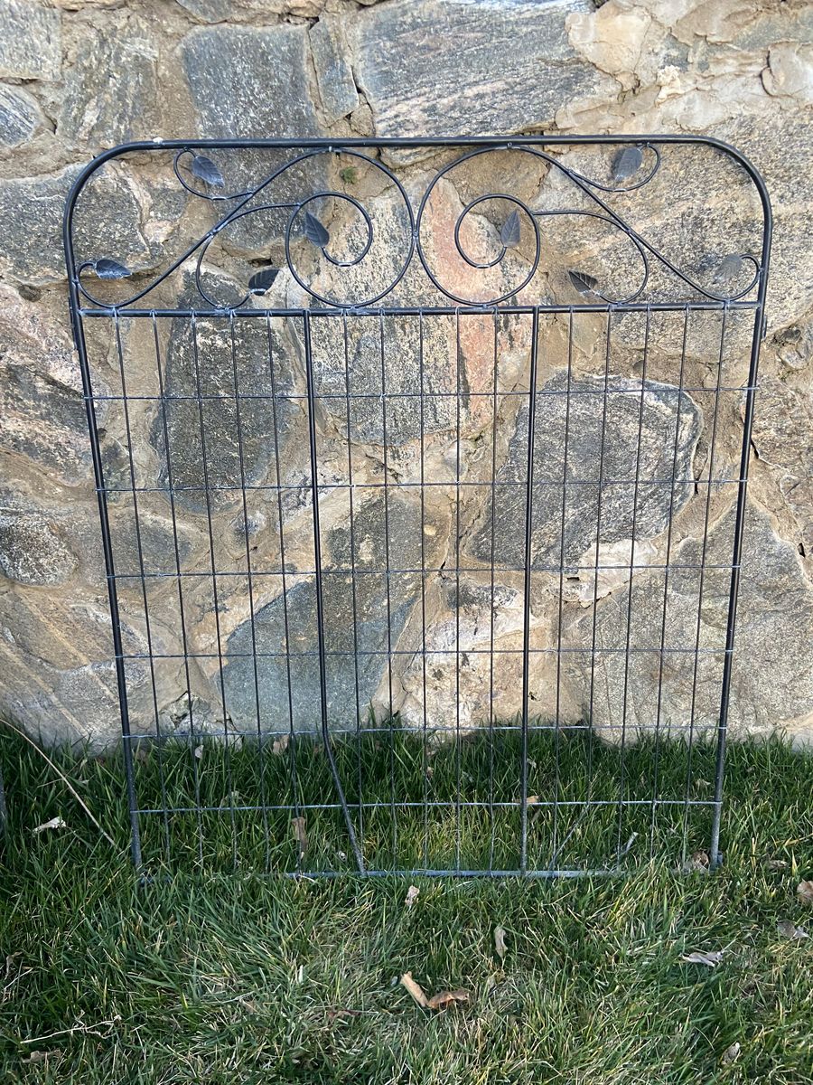 Decorative Steel Garden Fence Panel